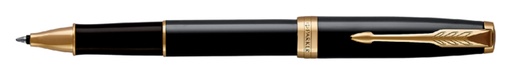 [600223] Rollerpen Parker Sonnet black lacquer GT fijn