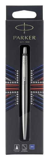 [600806] Stylo bille Parker Jotter Stainless Steel CT Medium blister