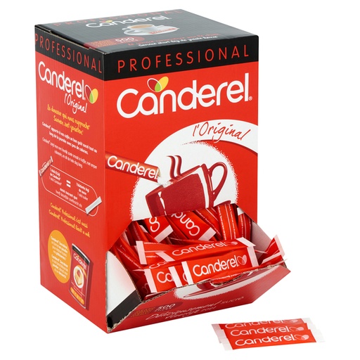 [890046] Edulcolorant Canderel bûchettes 500x 5g
