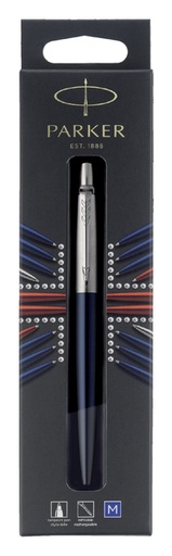 [600808] Balpen Parker Jotter Royal blue CT medium blister à 1 stuk