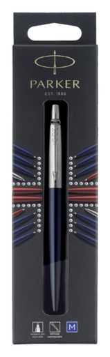 [600808] Balpen Parker Jotter Royal blue CT medium blister à 1 stuk