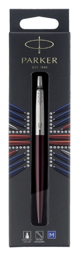 [600845] Balpen Parker Jotter Victoria violet CT medium blister à 1 stuk