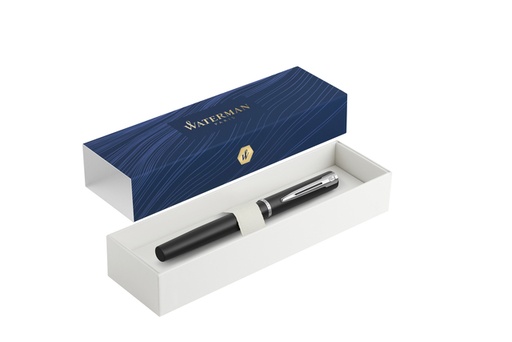 [600490] Vulpen Waterman Allure black lacquer CT fijn