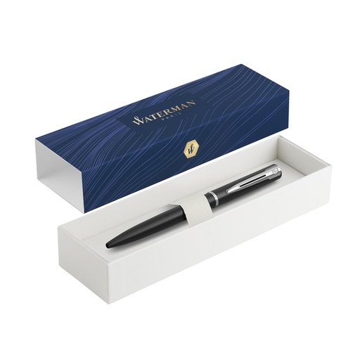 [610094] Stylo bille Waterman Allure Black Lacquer CT Medium