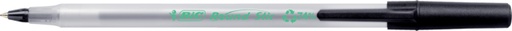 [600031] Balpen Bic ecolutions round stic medium zwart