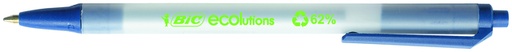[600043] Balpen Bic Ecolutions medium blauw