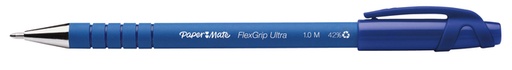 [616183] Stylo bille Paper Mate Flexgrip Stick Medium bleu