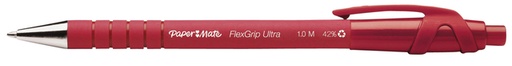 [614102] Stylo bille Paper Mate Flexgrip Ultra Medium rouge