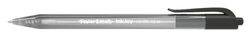 [615081] Stylo bille Paper Mate Inkjoy 100RT Medium noir