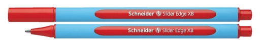 [614329] Stylo bille Schneider Slider Edge XB rouge