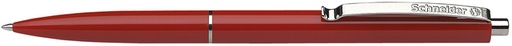 [614332] Stylo bille Schneider K15 Medium rouge