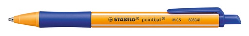 [610413] Stylo bille STABILO Pointball 6030/41 Medium bleu