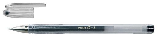 [614111] Stylo Gel PILOT G-1 Fin noir