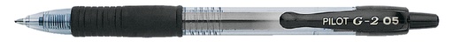 [636181] Stylo Gel PILOT G2 Fin noir