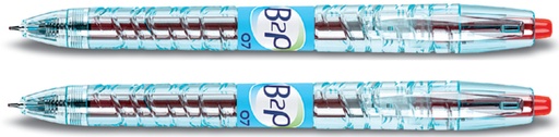 [614492] Gelschrijver PILOT Begreen B2P medium rood