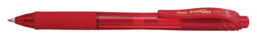 [614502] Gelschrijver Pentel BL107 Energel-X medium rood