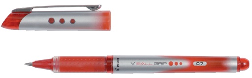 [636152] Roller PILOT V-ball Grip Medium rouge