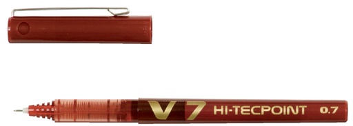 [636252] Rollerpen PILOT Hi-Tecpoint V7 medium rood