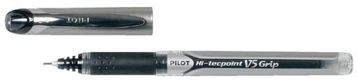 [636091] Rollerpen PILOT Hi-Tecpoint Grip V5 fijn zwart