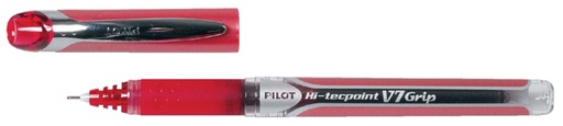 [636082] Roller PILOT Hi-Tecpoint Grip V7 Medium rouge