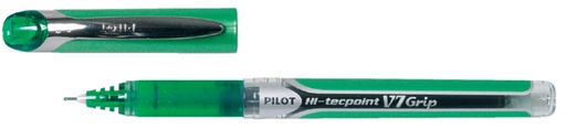 [636084] Rollerpen PILOT Hi-Tecpoint Grip V7 medium groen