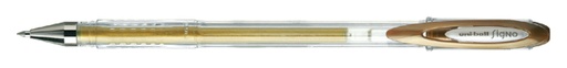 [615147] Rollerpen Uni-ball Signo medium metallic goud