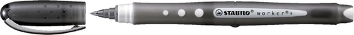 [632641] Rollerpen STABILO worker colorful 2019/46 medium zwart