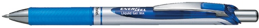 [614443] Roller gel Pentel BL77 EnerGel Medium bleu