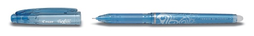 [636367] Roller PILOT FriXion Hi-Tecpoint Fin bleu ciel