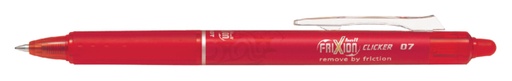 [636402] Rollerpen PILOT friXion clicker medium rood