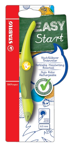 [636482] Roller STABILO EASYoriginal gaucher lime/vert