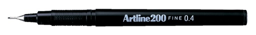 [631991] Fineliner Artline 200 ogive Fin noir