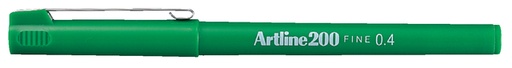 [631994] Fineliner Artline 200 ogive Fin vert