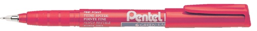 [632012] Fineliner Pentel NMF50 Fin rouge