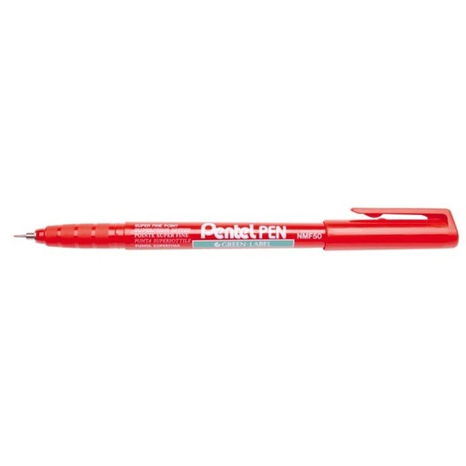 [632012] Fineliner Pentel NMF50 Fin rouge