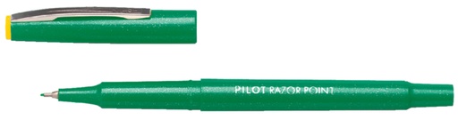 [632204] Fineliner PILOT Razor Point Fin vert