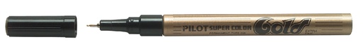 [632119] Fineliner PILOT Super Color extra fijn goud