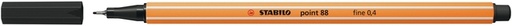 [633131] Fineliner STABILO point 88/46 fijn zwart