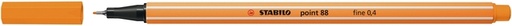 [633136] Fineliner STABILO point 88/54 fijn oranje