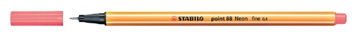 [633112] Fineliner STABILO Point 88 /033 Fin rouge fluo