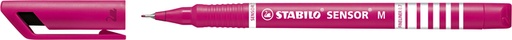 [633096] Fineliner STABILO Sensor 187/56 medium roze