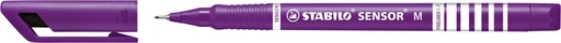 [633097] Fineliner STABILO Sensor 187/58 medium lila