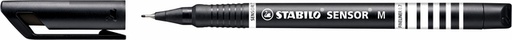 [633091] Fineliner STABILO Sensor 187/46 noir