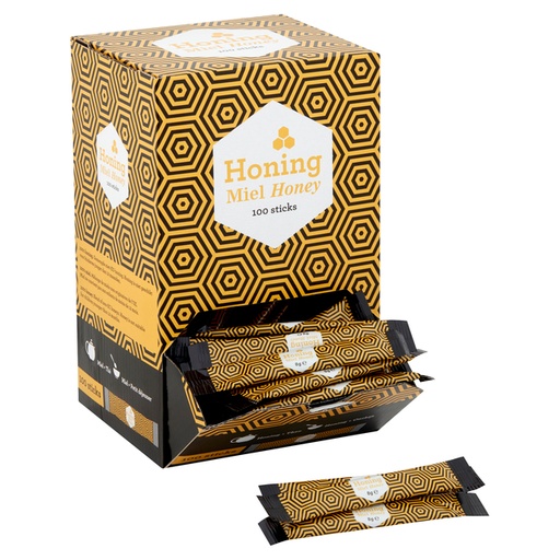 [890405] Honingsticks Van Oordt 100 stuks