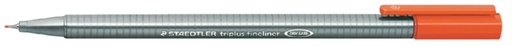 [632092] Fineliner Staedtler Triplus 334 rood 0.3mm