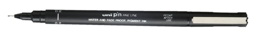 [632604] Fineliner Uni-ball Pin 0,2mm noir