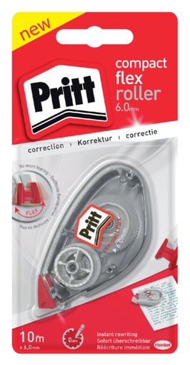 [416558] Correctieroller Pritt Compact Flex 6mmx10m op blister
