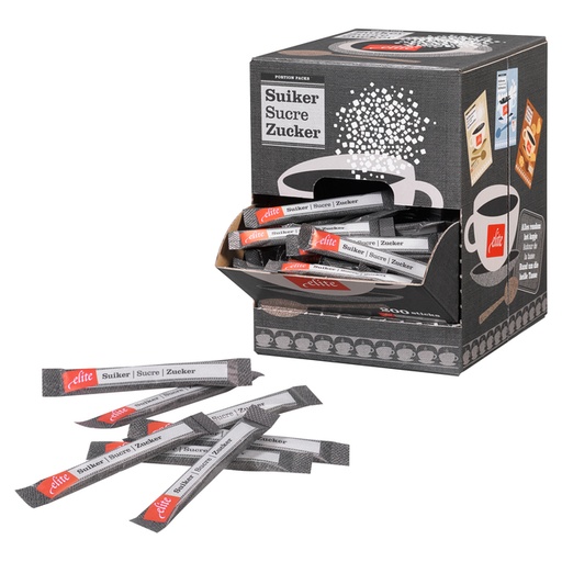 [890122] Sticks de sucre Elite 4g 200 pièces