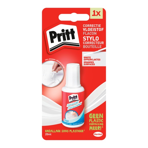 [416138] Correcteur Liquide Pritt Correct-it 20ml blister
