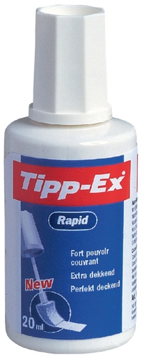 [416149] Correcteur Liquide Tipp-Ex Rapid 20ml blister 1 pièce